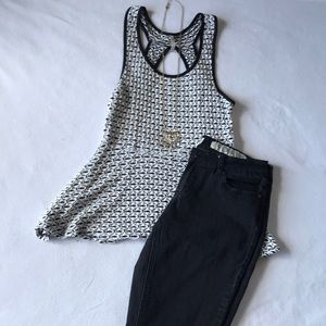 Francesca’s Peplum Tanktop